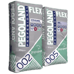 Adhesivo cementoso de ligantes mixtos con excelente trabajabilidad, Pegoland® Profesional Flex C2 TE S1 de Grupo Puma. 25 Kg. Blanco